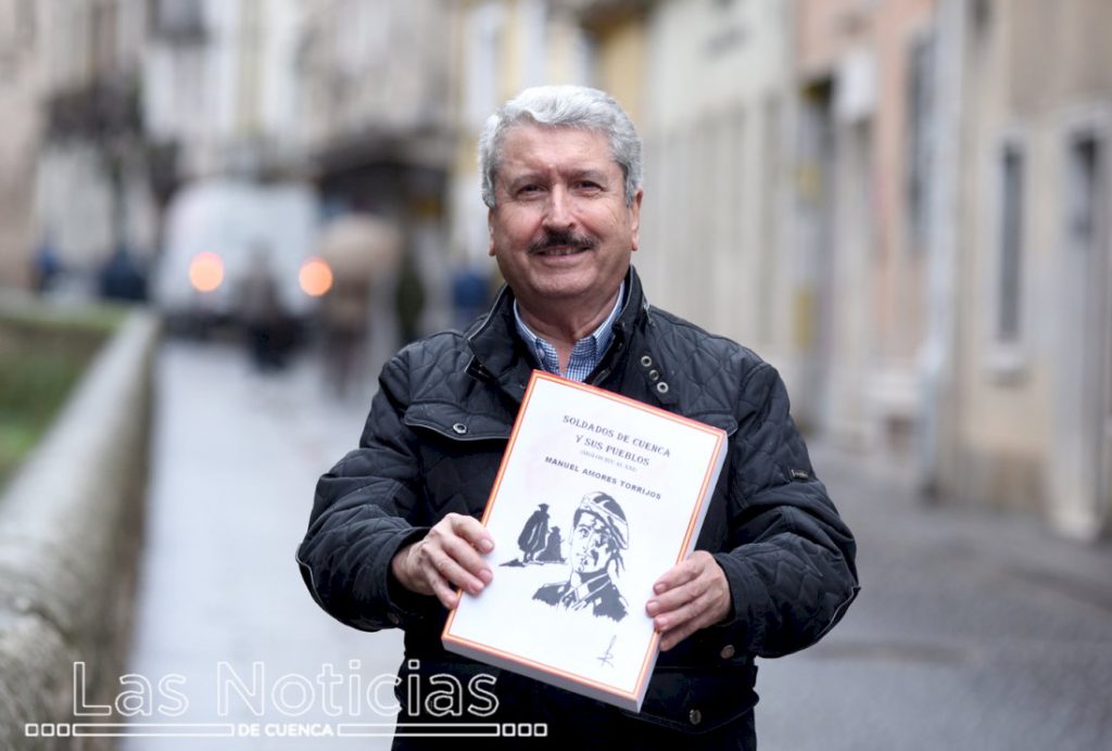 Manuel Amores presenta hoy su último libro, "Soldados de Cuenca y sus pueblos"