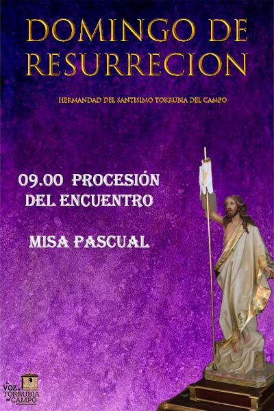 Horarios actos Domingo de Resurreción