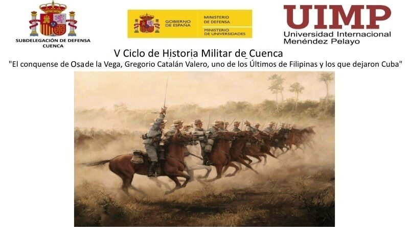 Manuel Amores da una conferencia sobre Gregorio Catalán, dentro del V Ciclo de Historia Militar de Cuenca