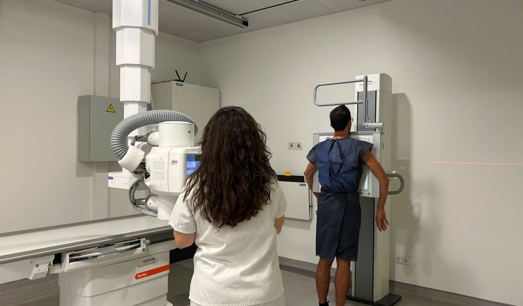 foto1. servicio radiodiagnostico cedt tarancon